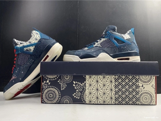 CW0898-400 SE Air 4 Jordan Retro Sashiko 1031